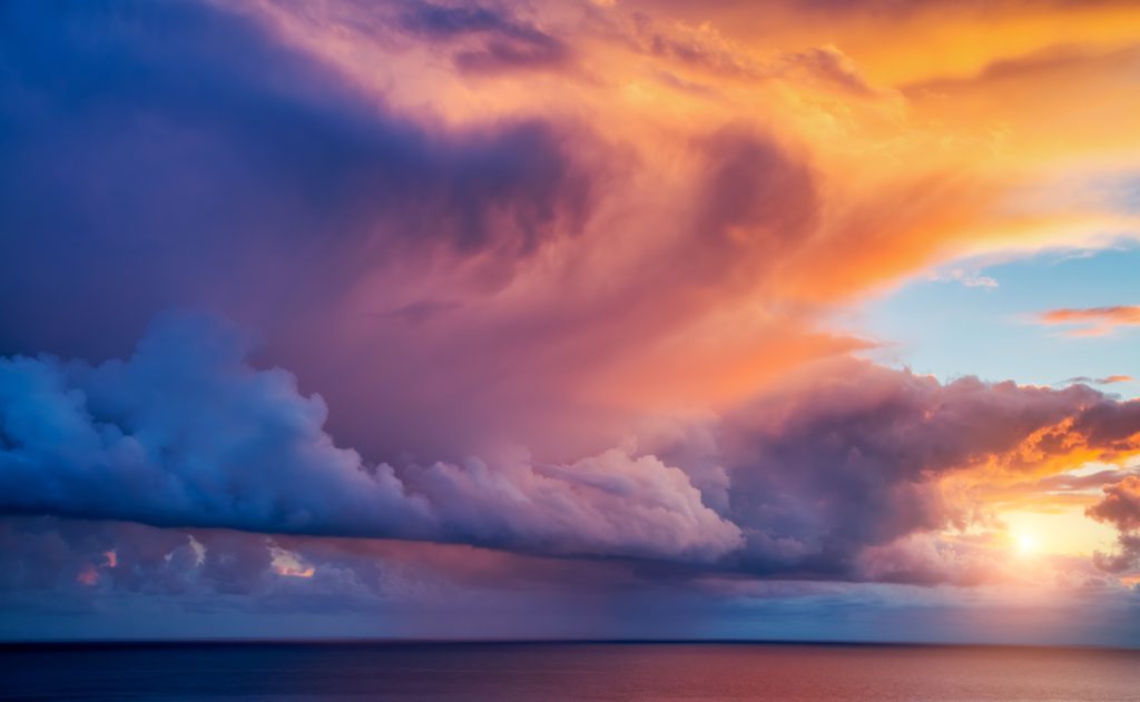 a cloud on the horizon